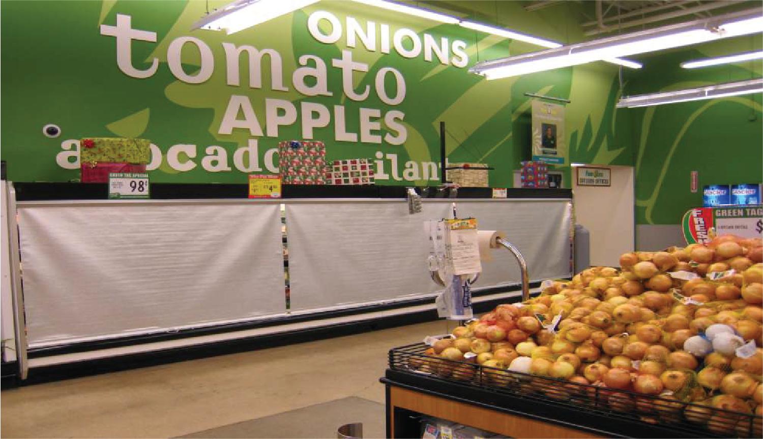 Meat Case Night Covers